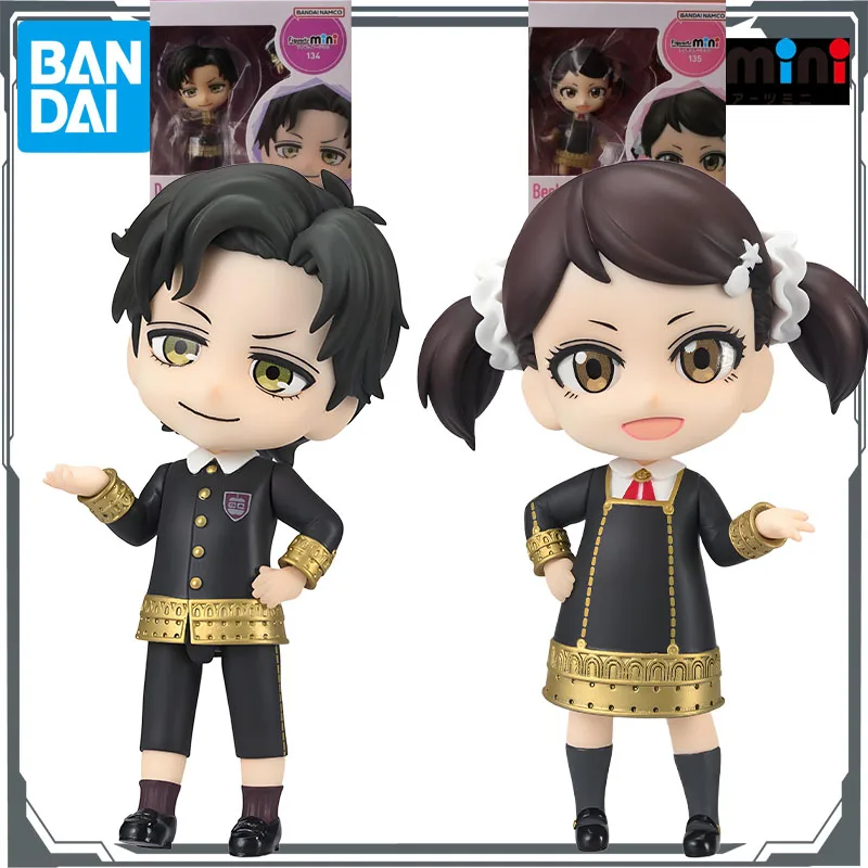 Bandai Original Handheld Kit Figuarts Mini SPY×FAMILY Damian Desmond&Becky Blackbell Anime Model Toys Model Gifts for Boys