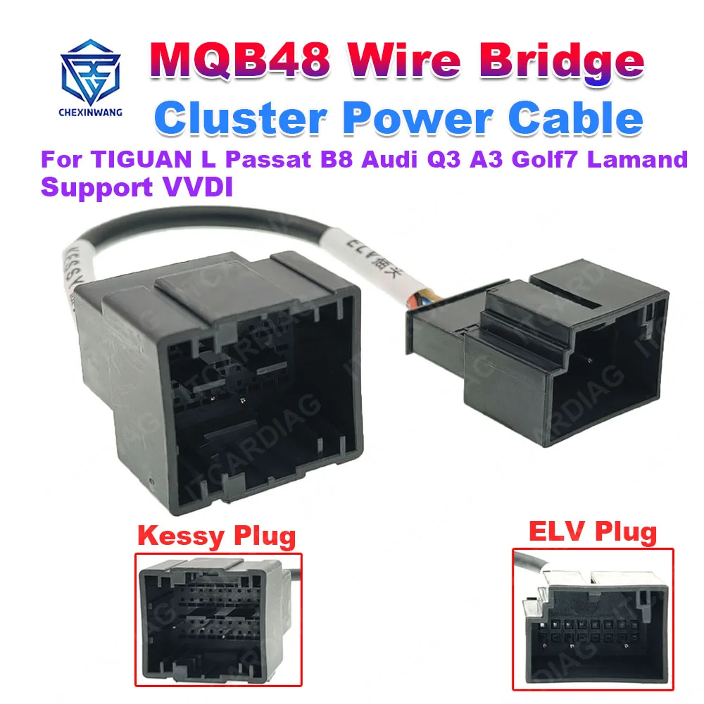 MQB Elv-Kessy Smart Short Circuit Wire Bridge Cluster VVDI All Key Lost per VW per Audi Q3 A3 Golf7 Lamand per TIGUAN L Passat B