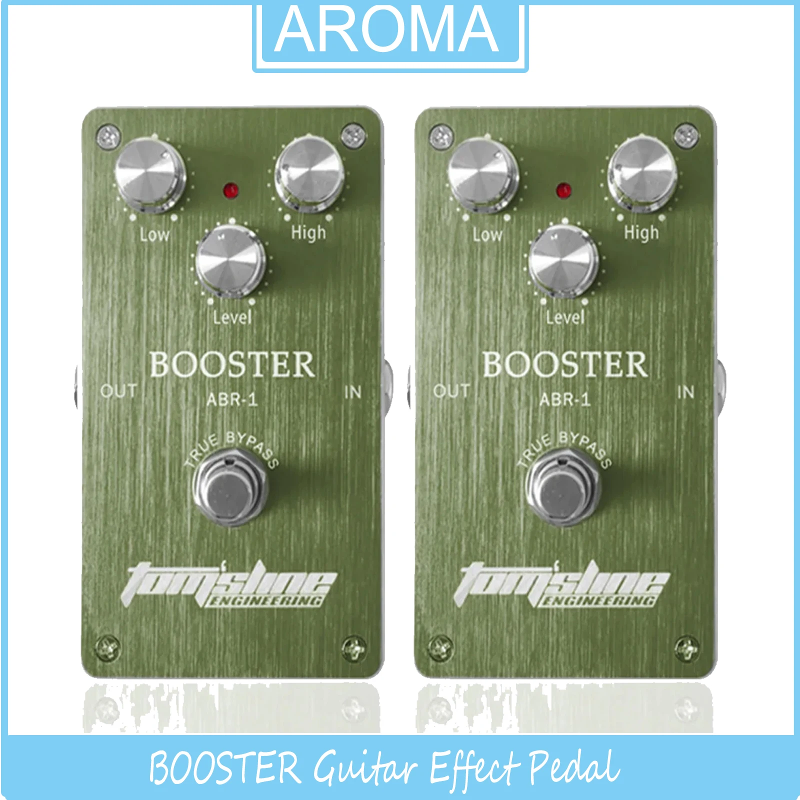 

AROMA BOOSTER Guitar Effect Pedal True Bypass Premium Analogue Booster Pedal Effects Electric Guitar Pedal Accessories