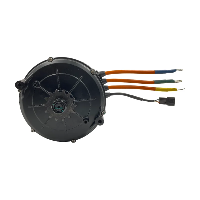 QS165 5000W 35H 72V 90KPH Mid Drive Motor Hall Type or Encoder Type For Off-load Vehicle