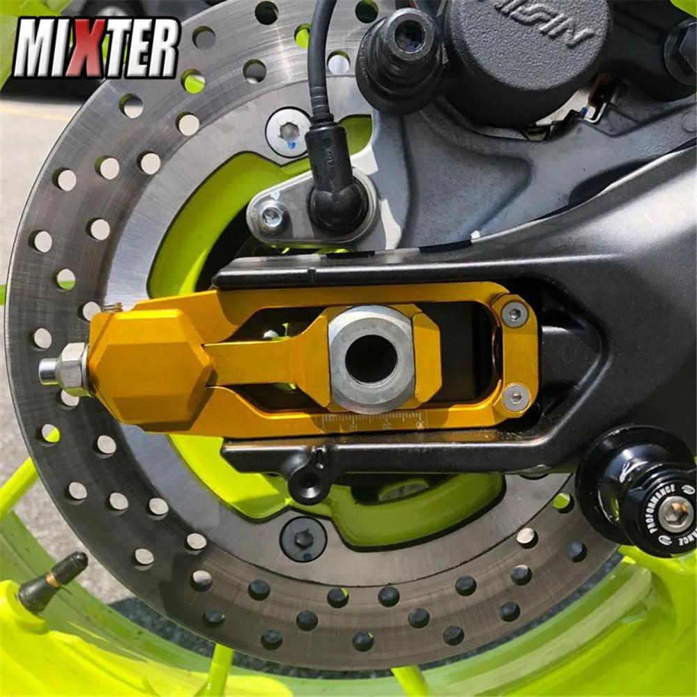 Motorcycle Rear Axle Chain Adjuster Tensioner Catena Spool For Yamaha MT09 FZ-09 MT-09 SP FZ09 Tracer 900 2013-2020 FZ MT 09