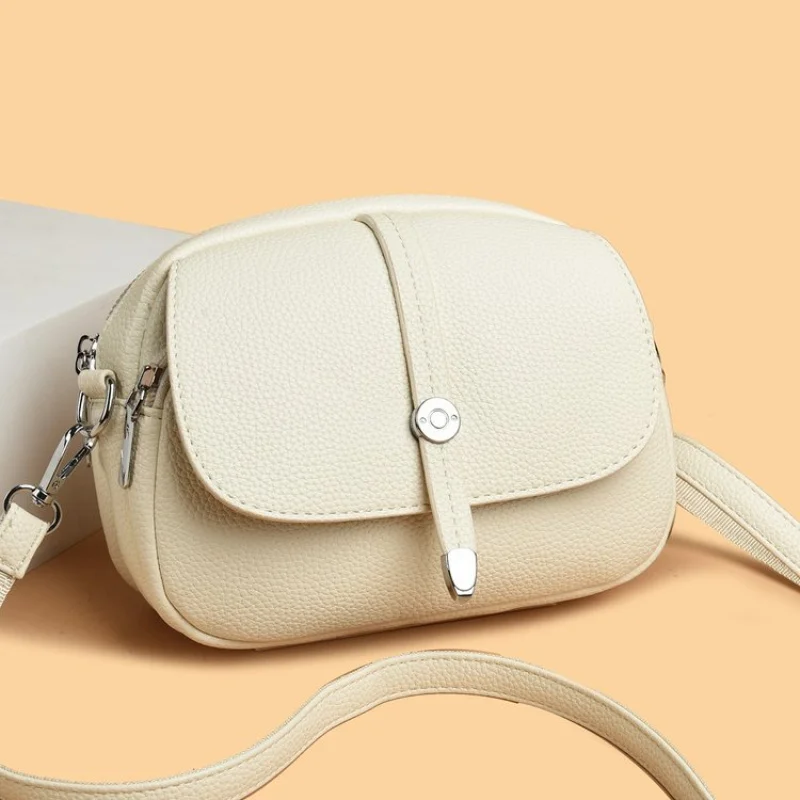 

Crisp 2025 New Ladies Luxury Brand Leather Tote Bag Famous Designer Simple Popular Casual​