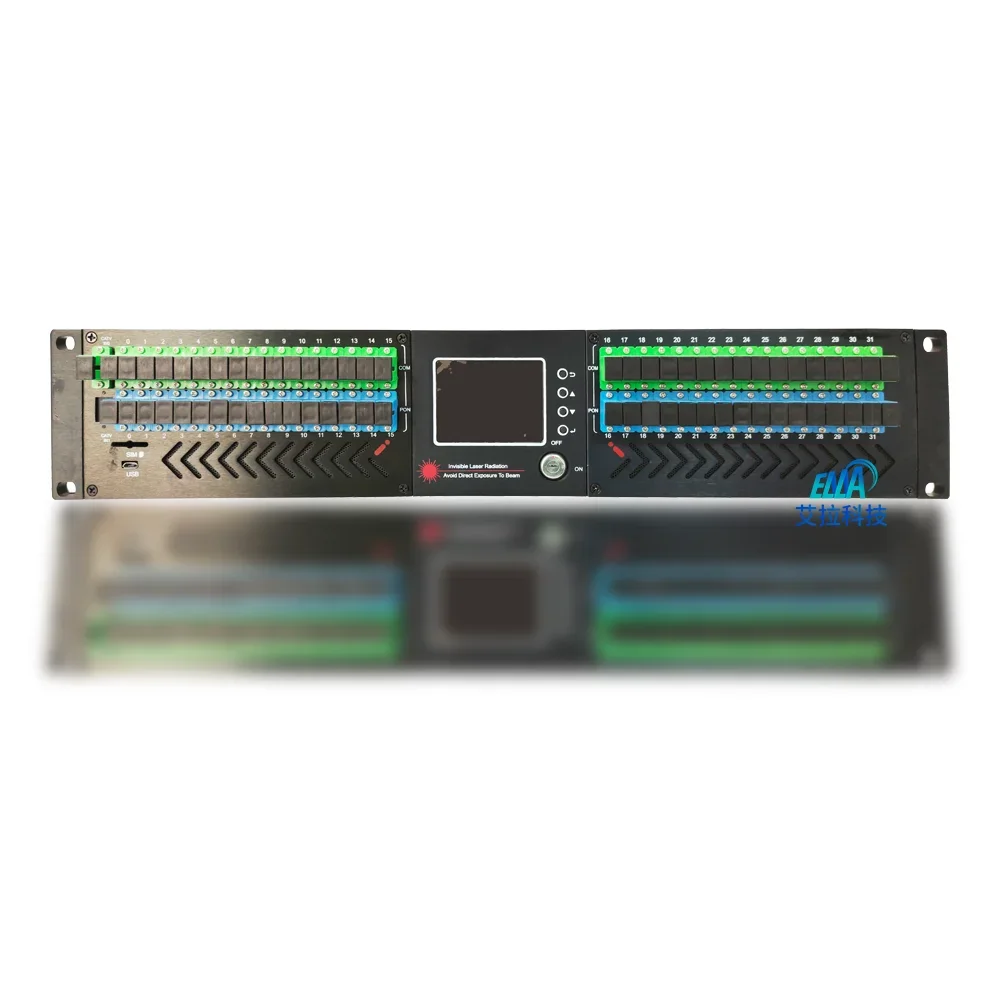 Optic Fibre Cable Transmission Buit-in Wdm 32 Ports Fiber Optical Amplifier EDFA