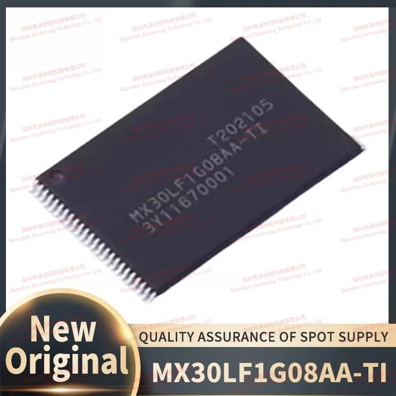 (10piece)100% New Original MX30LF1G08AA-TI MX30LF1G08AA-T1 Tsop-48 Chipset