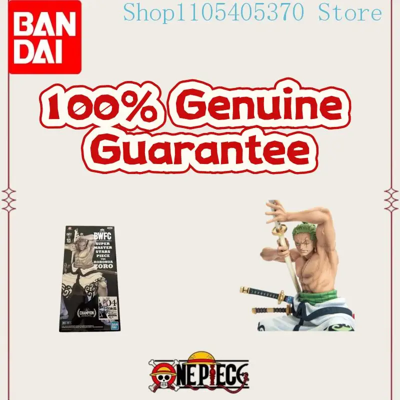 

In Stock Bandai Original One Piece Roronoa Zoro Banpresto Action Figure Model Doll Brand New Boxed Garage Model Toys