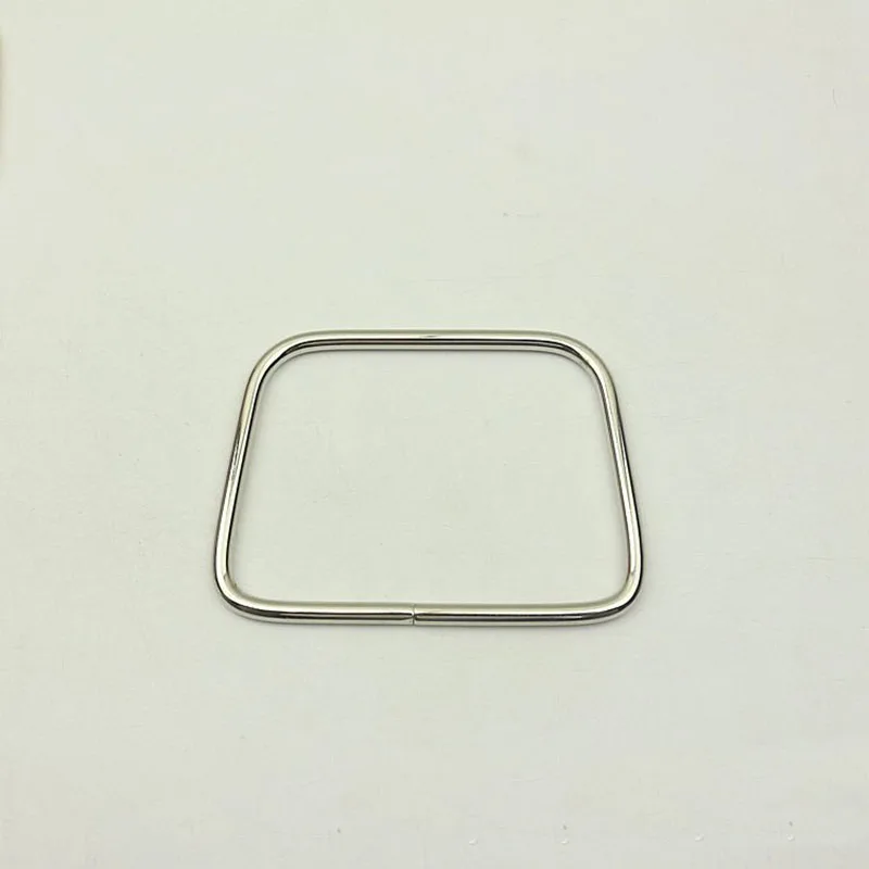 10Pcs Iron Trapezoid Metal Bag Handles Handbag Replacement Handle Clasp Clutch Crossbody Bags Accessories DIY Leather Craft