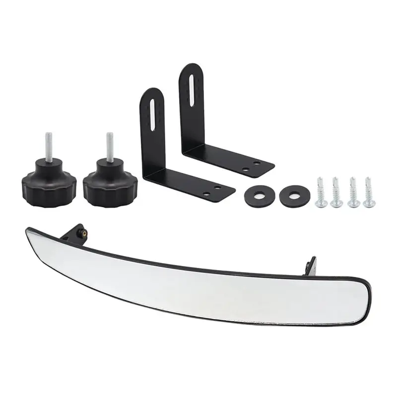 Superior-Rear View Mirror For Ezgo Golf Cart, 180 Degree Panoramic Convex Wide Angle Mounting