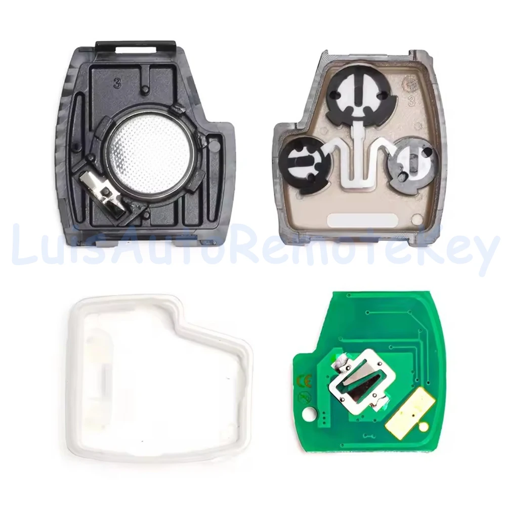 Chiave telecomando per auto a 3 pulsanti 433 MHz ASK / FSK G Chip di ricambio per Subaru Forester Impreza XV 2013 2014 2015 2016 2017