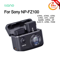 LLANO NP-FZ100 Camera Battery Charging Box For Sony a7m4 for Sony a7m3 A7c A7R3 A7R4 7RM3 A9M2 DSLR Fast Charging Case