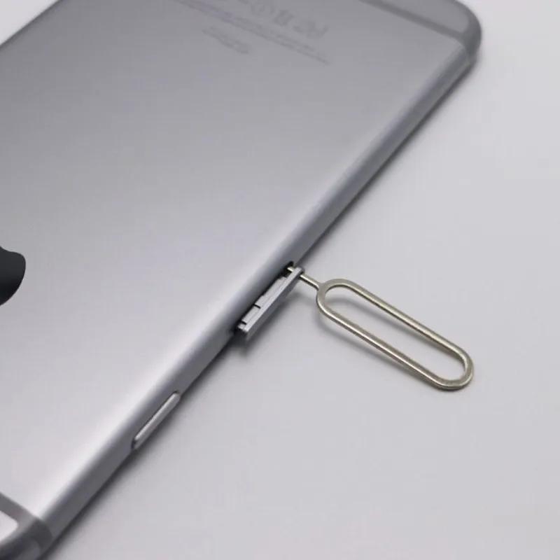 Éjection de broche de retrait de plateau de carte Sim mince, outil de retrait d'aiguille, ouvreur d'éjection pour la plupart des smartphones iPhone 12 SamSung Xiaomi Huawei 10 pièces