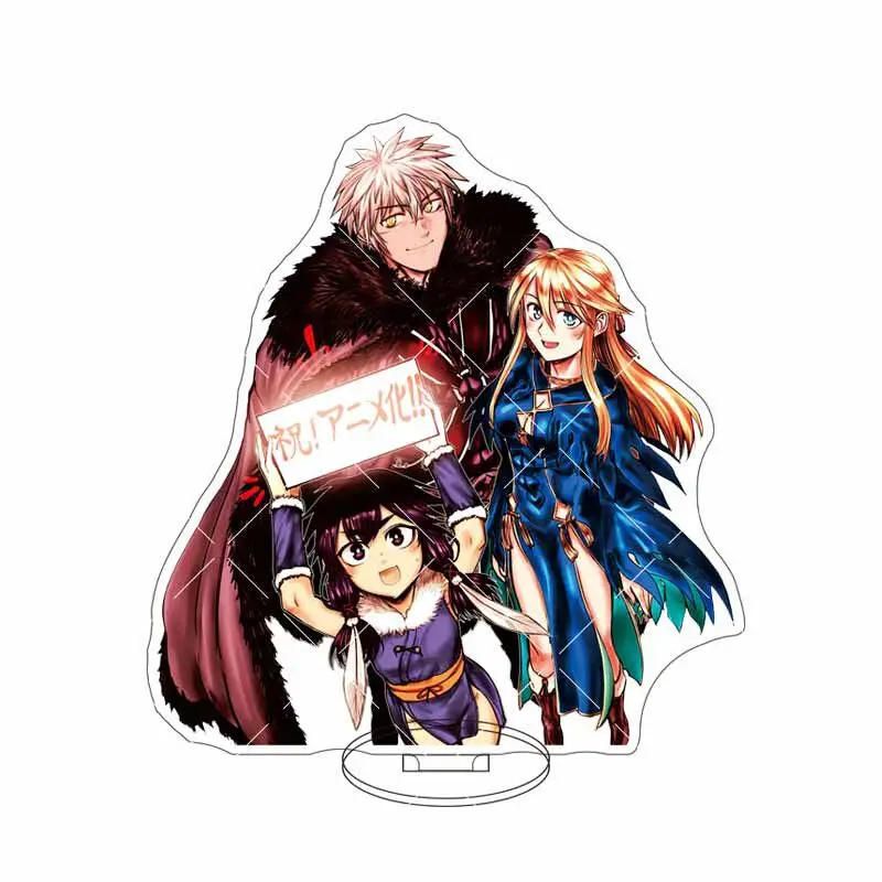 Anime de 16 cm ‌ Figura de la Princesa Guerrera y el Rey Bárbaro, Seraphina de Lavilant, Base Acrílica, Adornos y Regalos