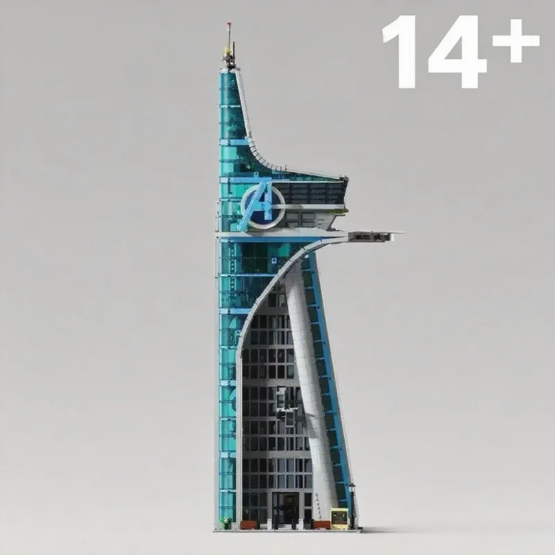 Tour de combat modulaire, 5201 pièces, assemblage de construction en brique, tour classique, jouets d'architecture pour cadeaux de noël, nouveauté