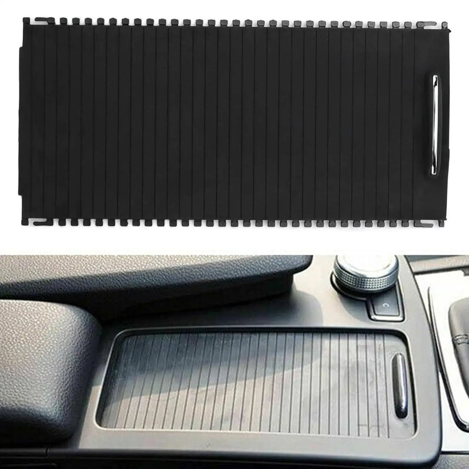 

Center Roller Roller Cover Replaces 2046804708/A20468076079051 Car Parts Cup Holder Panel Sliding Shutter