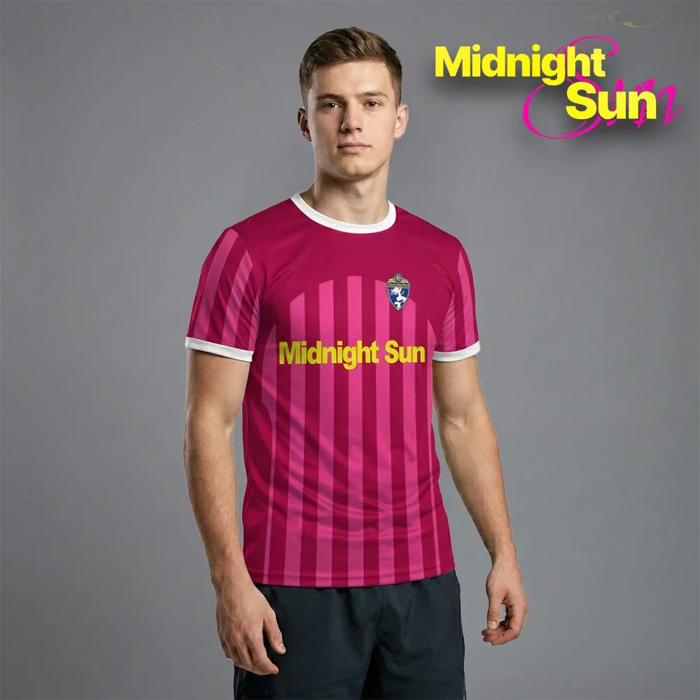 Singer Zara-Larsson Midnight Sun Album Jersey Damen Herren 2026 Neue Streetwear O-Ausschnitt T-Shirt Unisex Fußball T-Shirts Fan-Geschenke – Detail 6