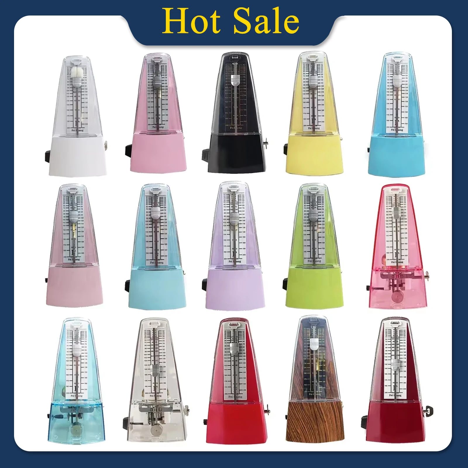 IRIN Fei Huang Metronome Guitarra Violin Piano Hulusi Erhu Guzheng Examination Plastic Movement Rhythm Machine Rhythm Corrector