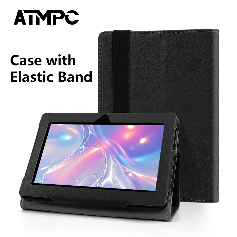 ATMPC – tablette PC 7 pouces, Android 11, 3 go de RAM + 32 go de ROM, Quad Core, écran HD IPS, double caméra, WiFi, extension 128 go