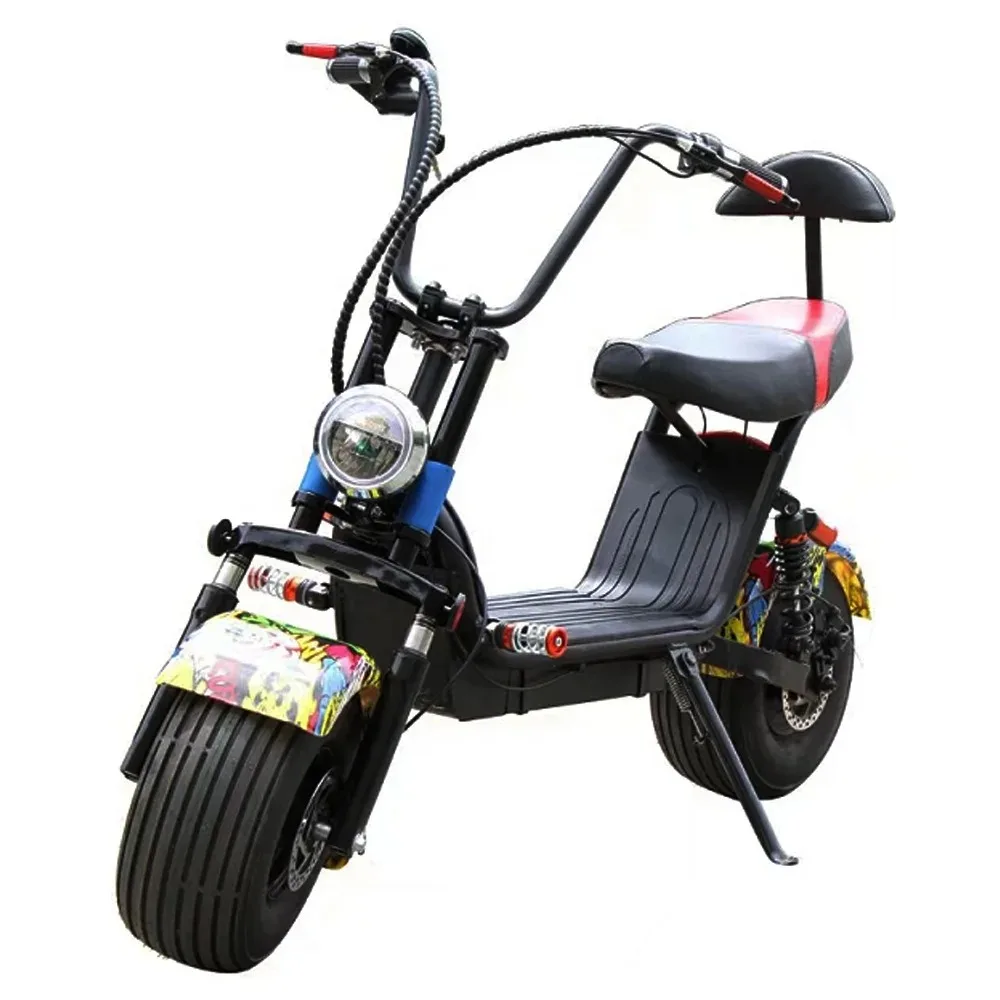 New Citycoco 2000w Electric Scooters 60v Powerful Electric Scooter 1500W Citycoco Electric Scooters Motorcycle For Adults