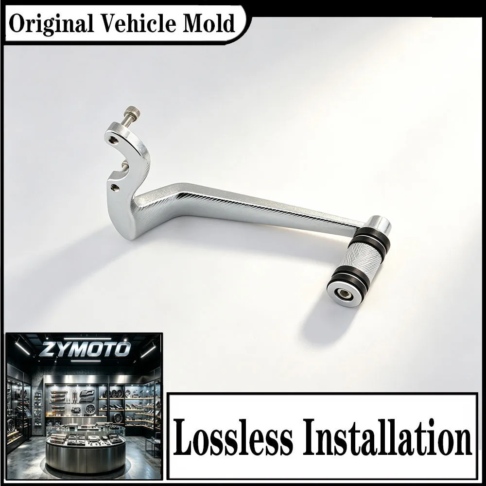 FOR INDIAN Chief Chieftain Roadmaster Springfield Challenger 2014-2023 Heel Shifter Shift Peg Black Chrome Aluminum