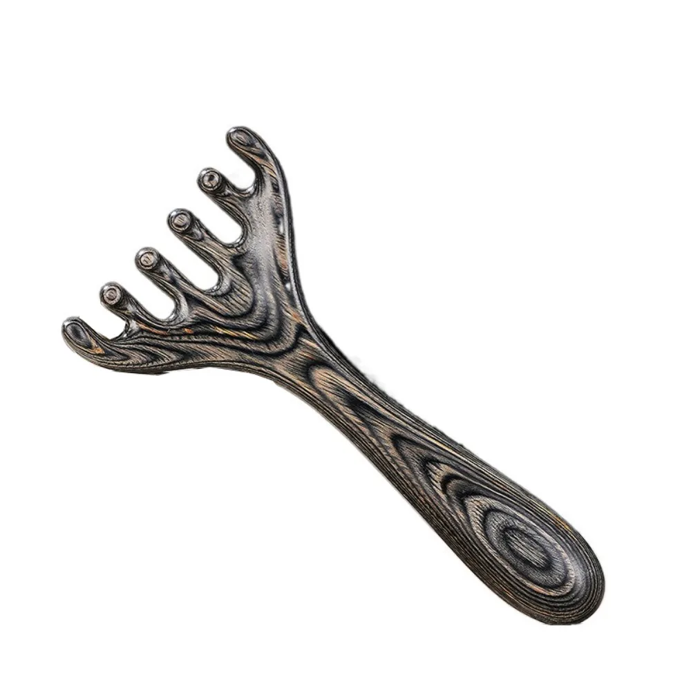 

Scalp Relax Sandalwood Massage Comb Wide Tooth Natural Wood Head Meridian Hair Comb Thicken Blood Circulation