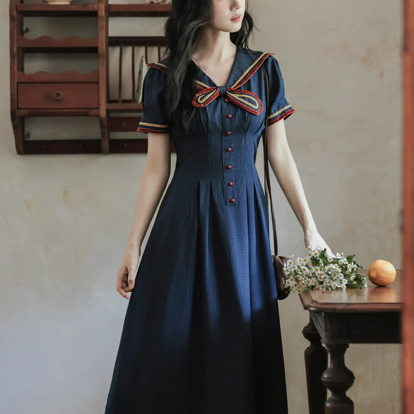 

Новая юбка А-силуэта для студенток 2025 года, утягивающая, с высокой талией, в стиле колледж JK, цветная, летняя