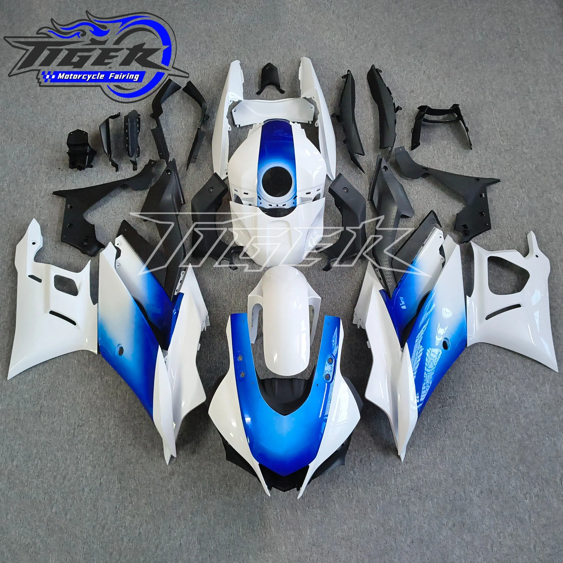 Motorcycle Fairing Kit For Yamaha R25 19 20 21 22 23 Year R3 2019 2020 2021 2022 2023 Fairing Blue Carbon Fiber Paint