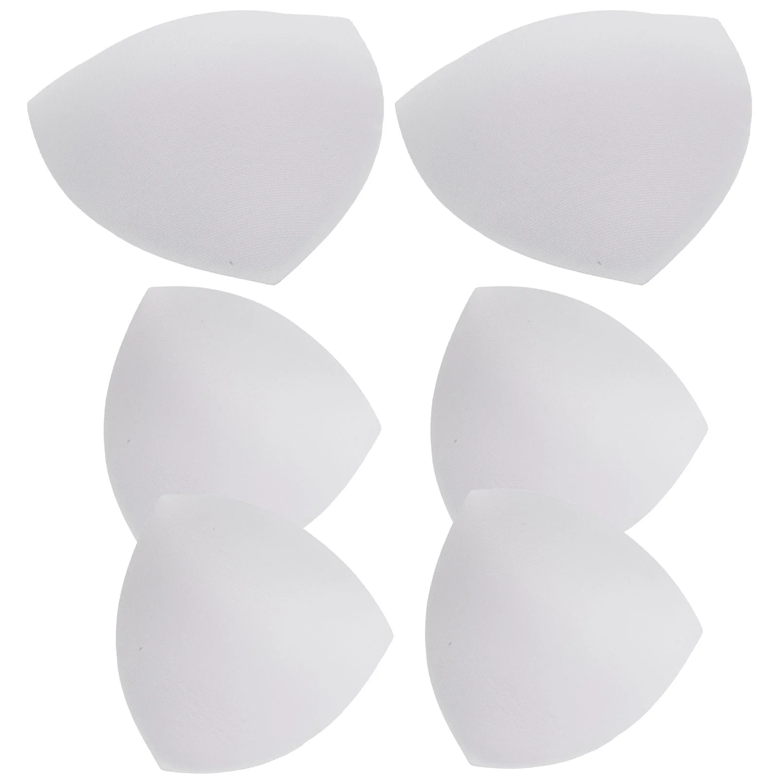 3 Pairs Women's Athletic Inserts Pads Push Up Breathable Pushup White