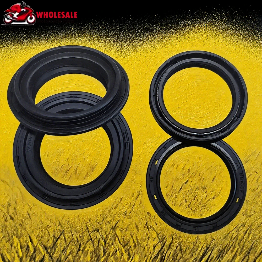 

2pc/4/8/16pc 43x55x9.5/10.5 Front Fork Oil Seal For YAMAHA BT1100 BULLDOG BT 1100 XJR1200 XJ V-MAX VMAX V MAX 1200 4PU-23145-00