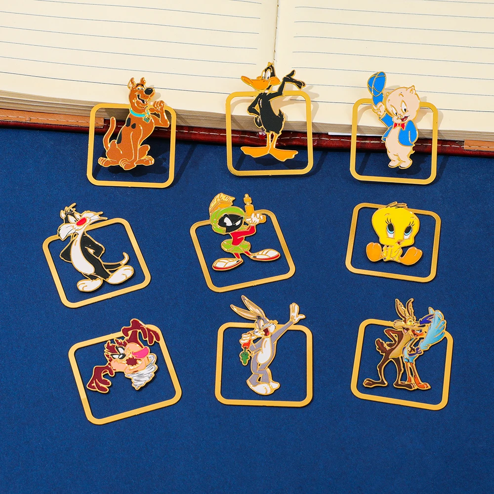 

Bugs Bunny Metal Bookmark Creative Leetong Book Accessories Reading Accessories for Book Lovers Gifts for Family and Friends