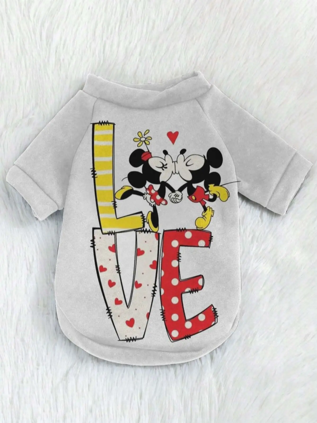 Pet clothing Disney Mickey Minnie element dog autumn new clothing pet hoodie thickened big size dog supplies big dog clothing ve