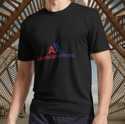 American Airlines logo Active T-Shirt Funny Logo TEE American T-shirt S to 5XL