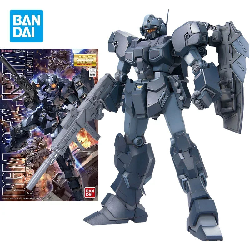 

Bandai Original Gundam Model Kit Anime Figure MG 1/100 RGM-96X Jesta Action Figures Collectible Ornaments Toys Gifts for Kids