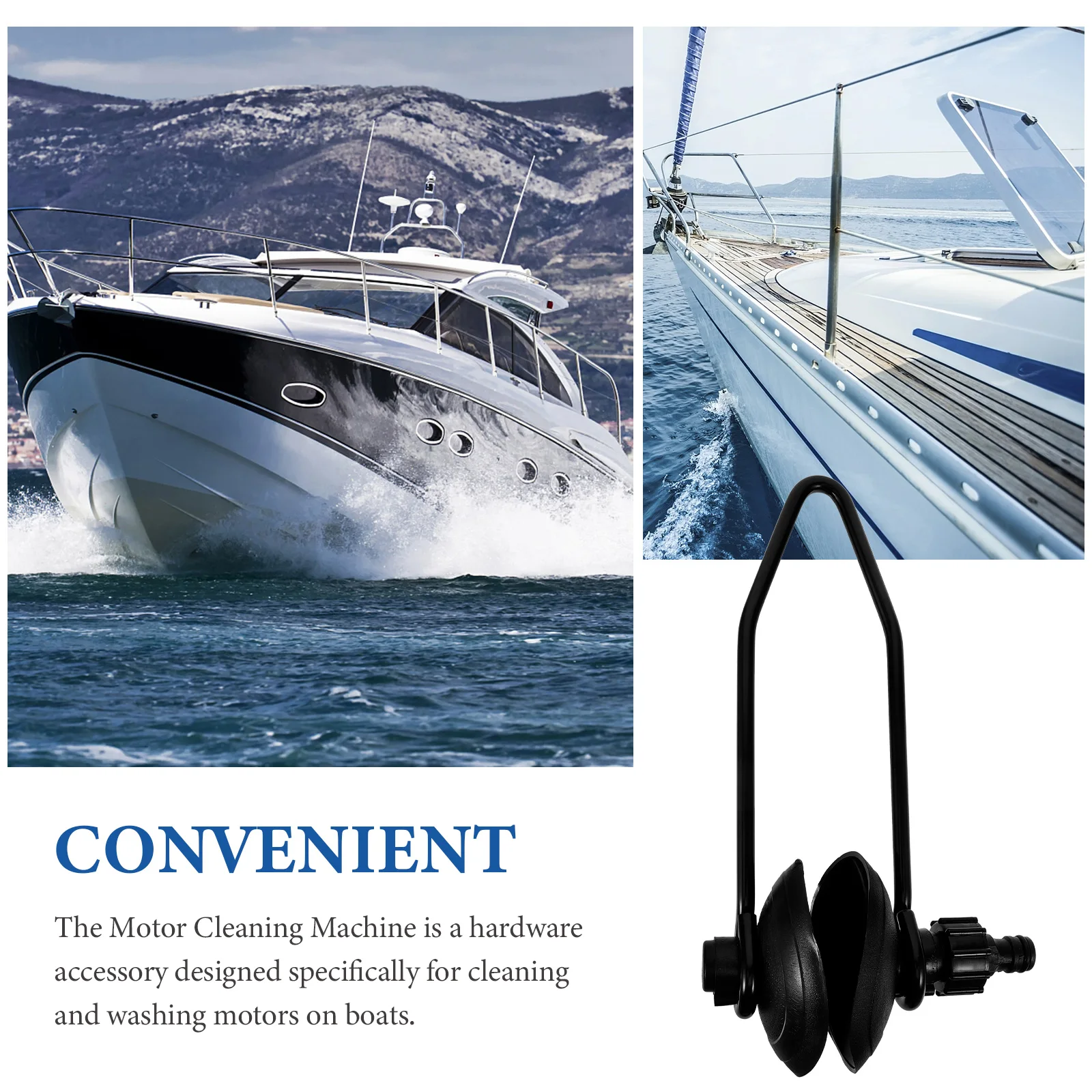 

Premium Yacht Cleaner Outboard Marine Muff Accessories Water Motor Muffs Durable Design Boat Ear Muff Engine Marine