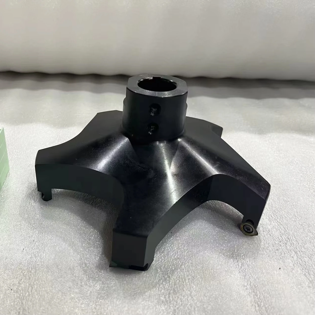 Heavy  5 Flute Indexable Face Milling Cutter Body for CNC Machine Carbon Steel Metal Cutting 90 Degree CNC Tools Face Mill