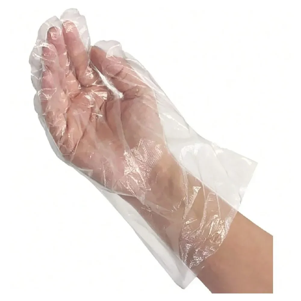 

Handling Long Cuff Cleaning Poly Gloves, One Size Fits Most, Small, Medium, Large, XLarge,25845545