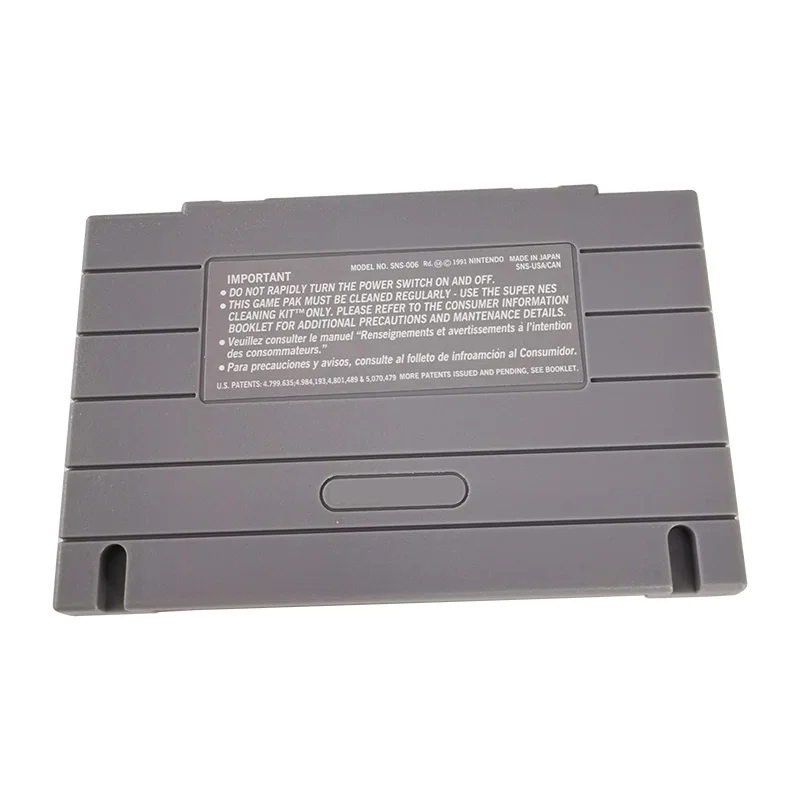 Turtles IV: Turtles in Time - 16-битный игровой картридж версии США для игровой консоли Nintendo SNES - английский
