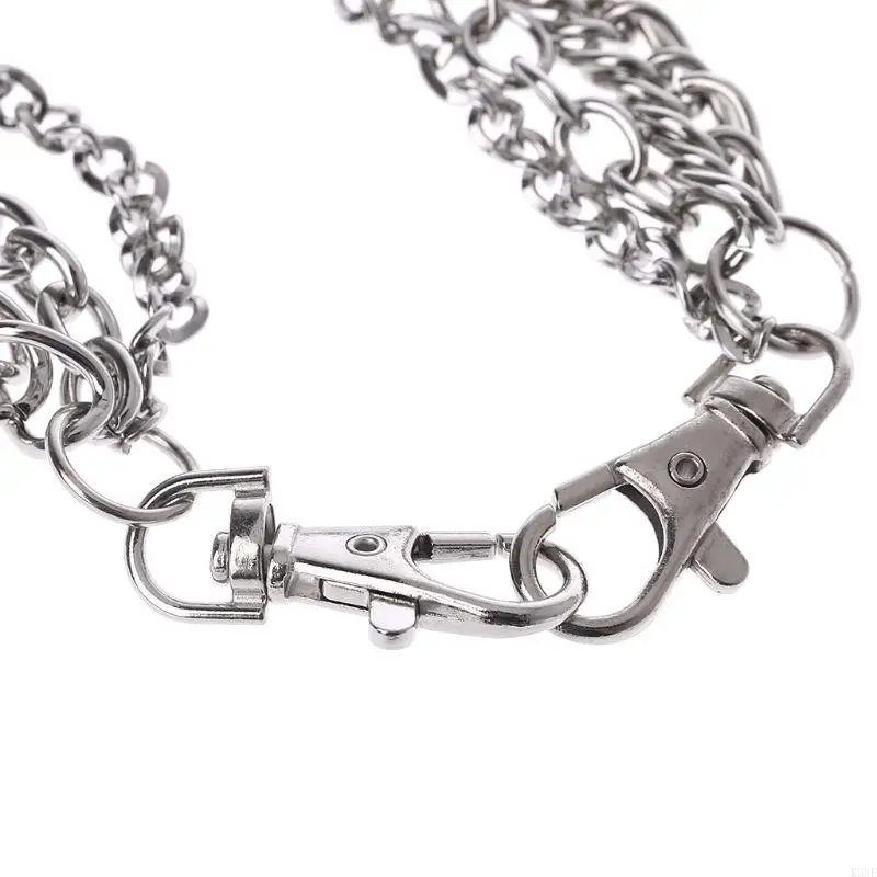 K3nf панк -брюки Цепочки