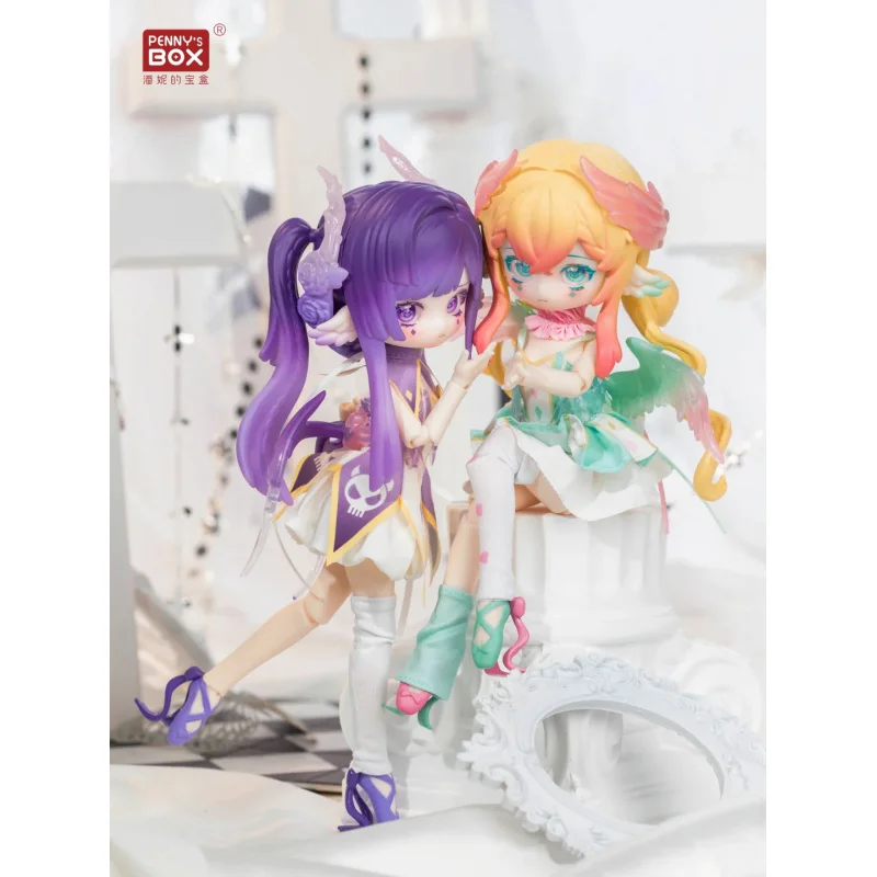 Presale Penny Box Luluya Symonic Poem 시리즈 블라인드 박스 미스터리 박스 인형 카와이 액션 애니메이션 피규어 블라인드 박스 장난감 선물