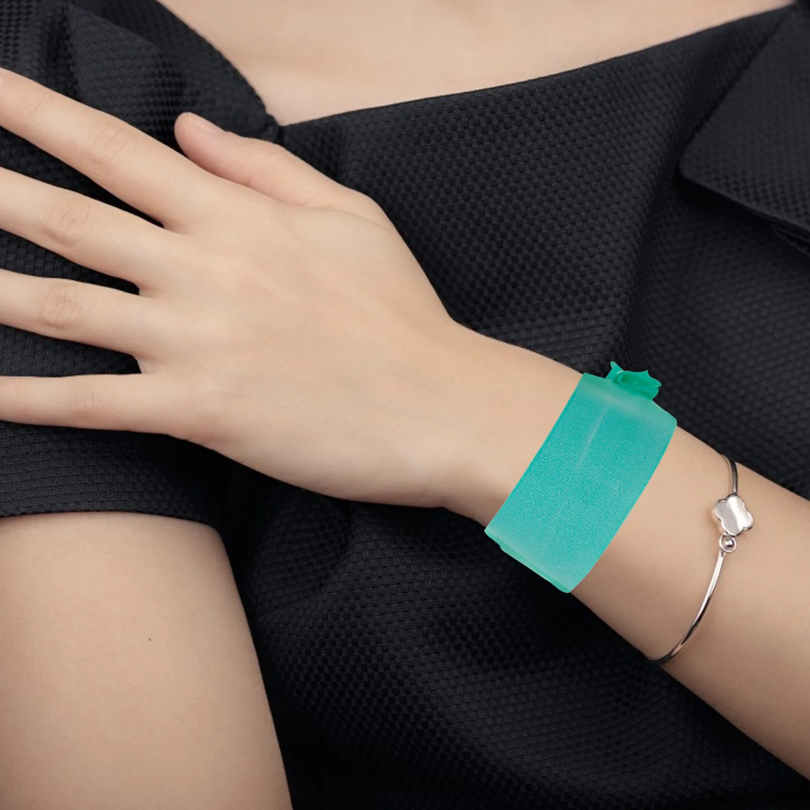 100 Stuks PVC Beschrijfbare Polsbandjes Wegwerp Identificatie Armbanden voor Ziekenhuizen Evenementen Helder Gekleurde Patiënt Tracking Bands