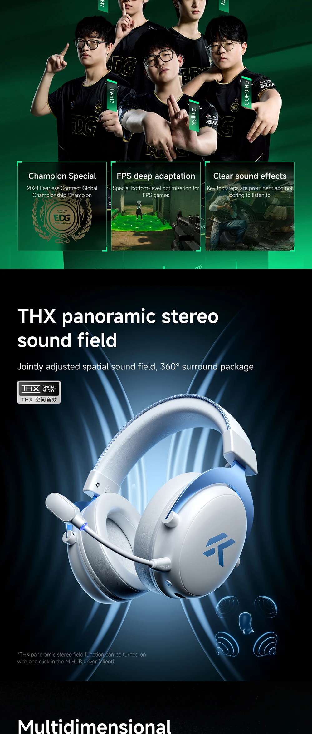 pink gaming headset option