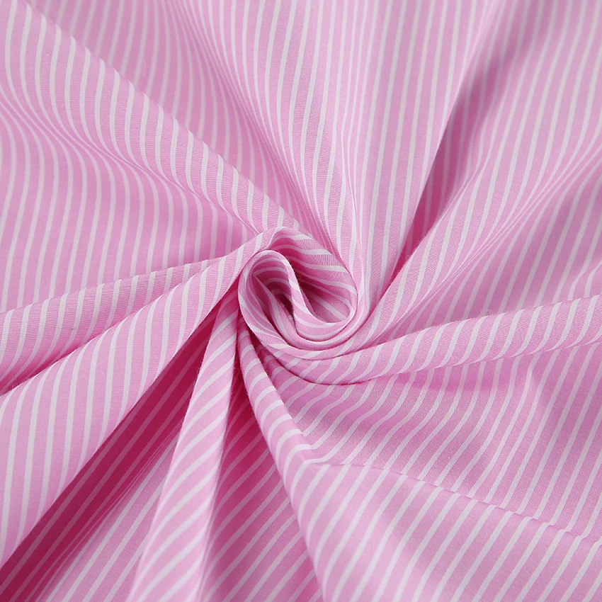 Linad primavera streetwear solto com bolso camisas casual listra manga longa mulher blusa 2025 escritório turn down collar topos senhora