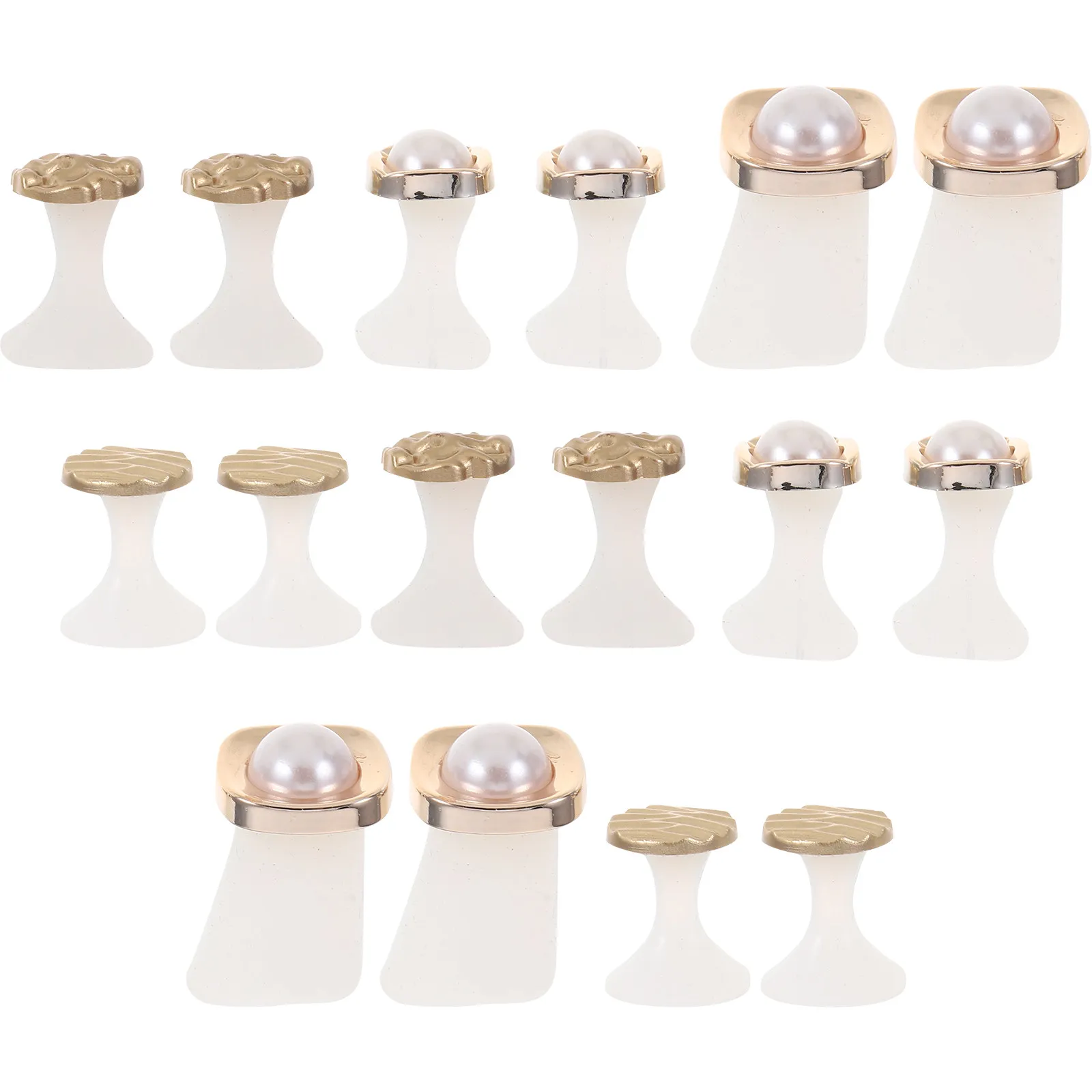 16Pcs Soft Silicone Toe Separators Pedicure Nail Polish Tools Dual Foot Use Stable Positioning Reusable Decorative Daisy