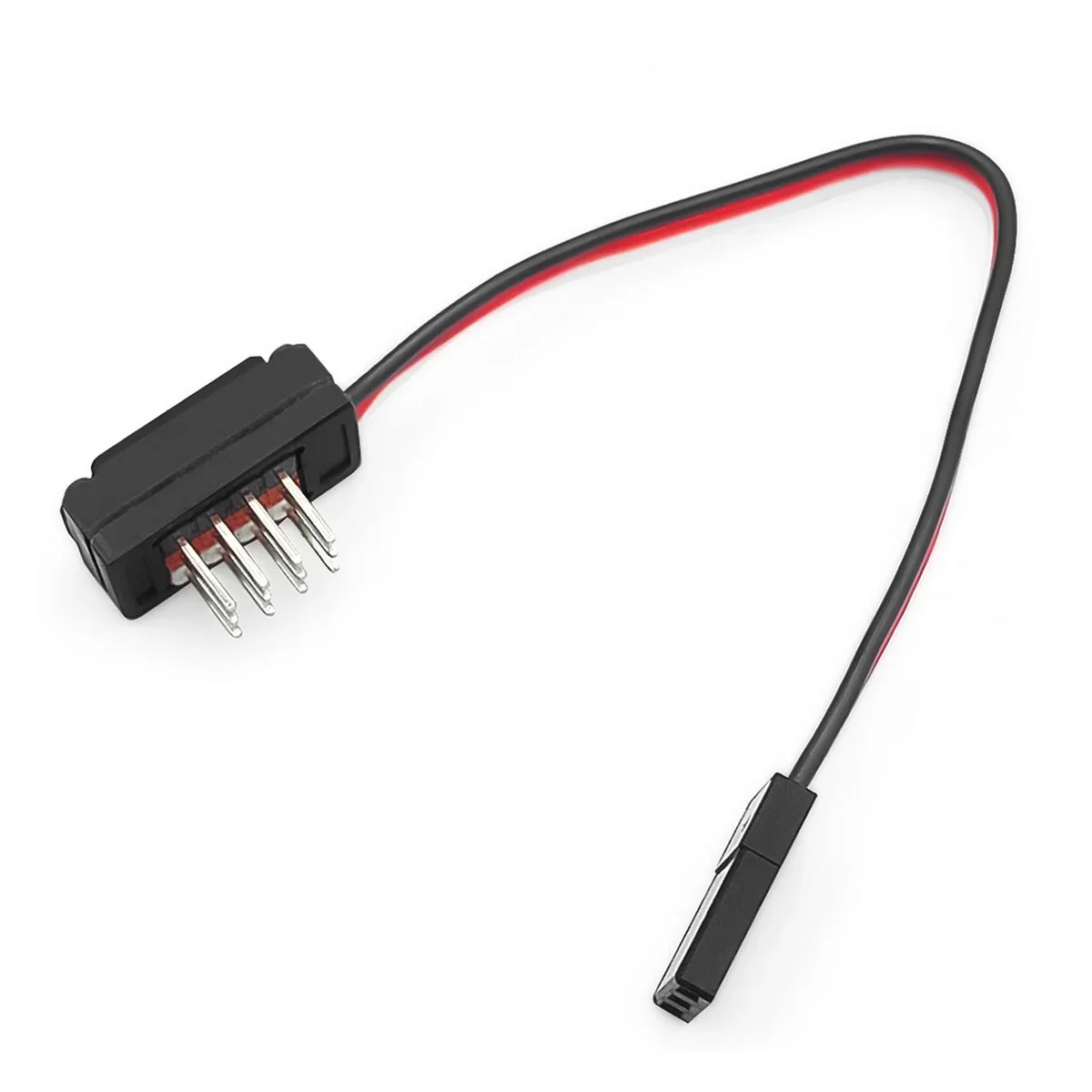 Cable de Control remoto paralelo Y line de 1 a 4, Cable extensor de luces de servoventilador para coche Futaba JR RC HSP TRX4 Axial SCX10 TAMIYA