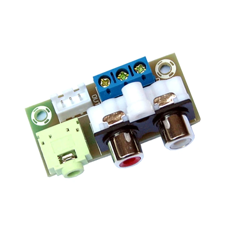 Hi-Fiオーディオ入力出力トランスミッション配線リードプレートrca lotus 3.5mm,プリアンプ用端子台,DIMMキット