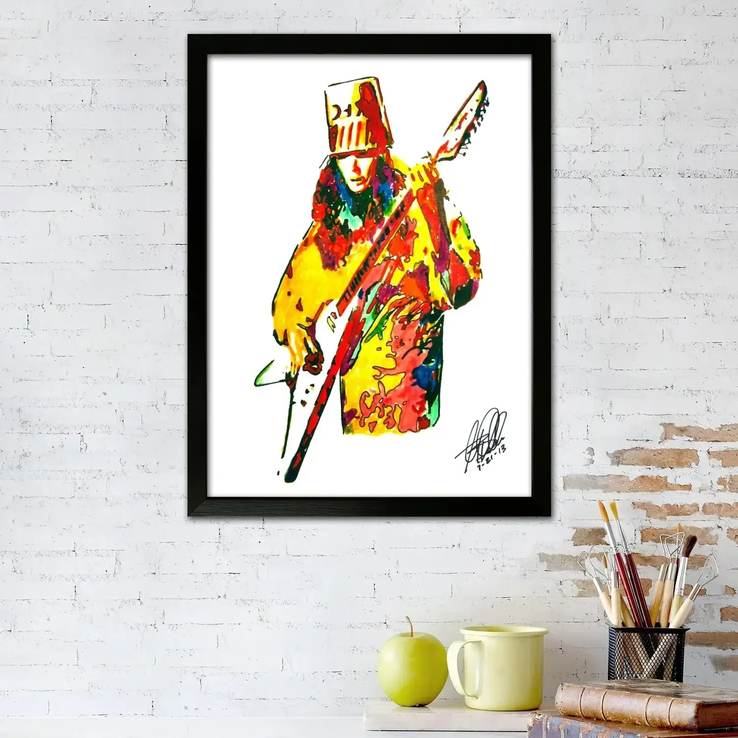 buckethead Poster Prints Wall Art Canvas Painting Poster For Modern Family Living Room Home Decor