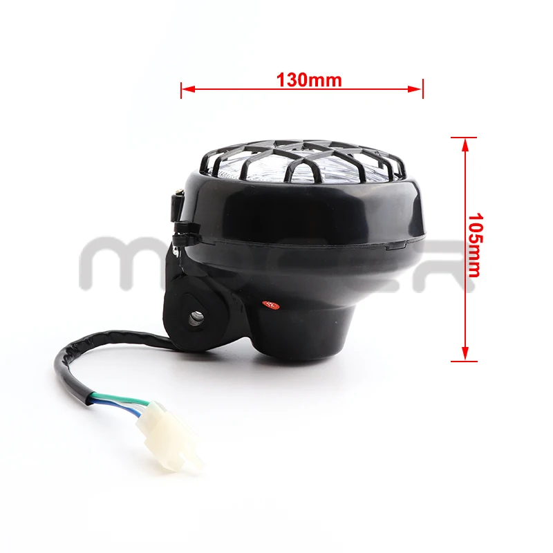 Front Head Light Lamp Headlight For 70 110 125 150 150cc 4 Wheeler Quad Dirt Bike ATV Dune Buggy for Yamaha Banshee 87-2006