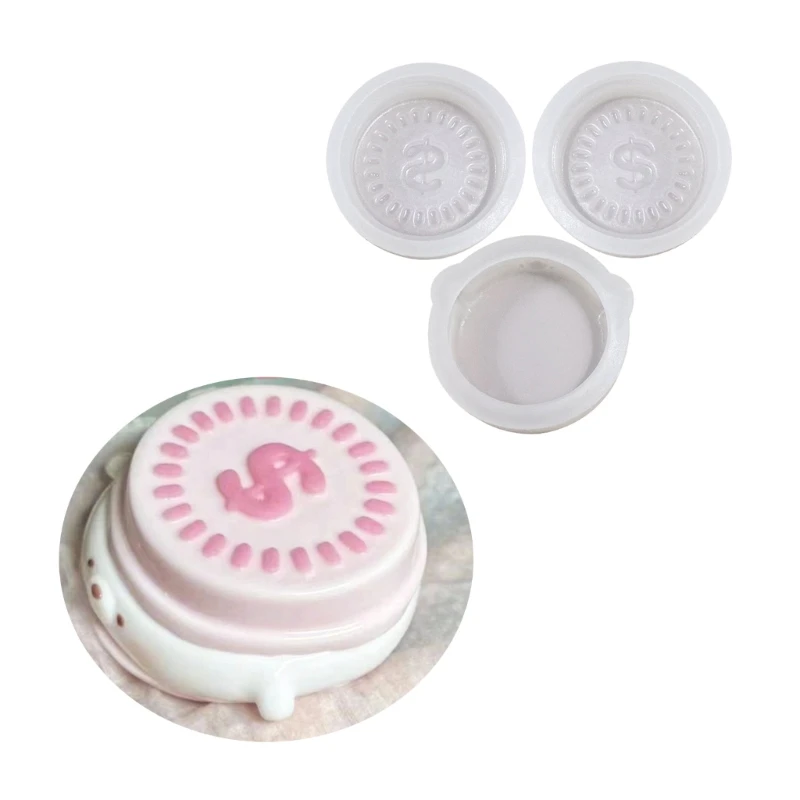 Unique Jewelry Decoration Creating Mold Delicate Crafts Mold Funny Coin Dog Silicone Molds for Fondant Cake Decorating