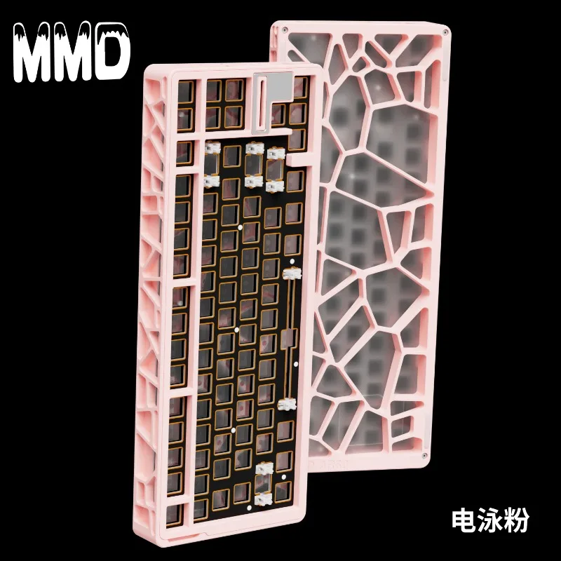 Wooting 80HE غلاف مجوف من الألومنيوم حافظة لوحة مفاتيح مخصصة مفتاح مغناطيسي ملحقات لوحة مفاتيح المكتب والألعاب