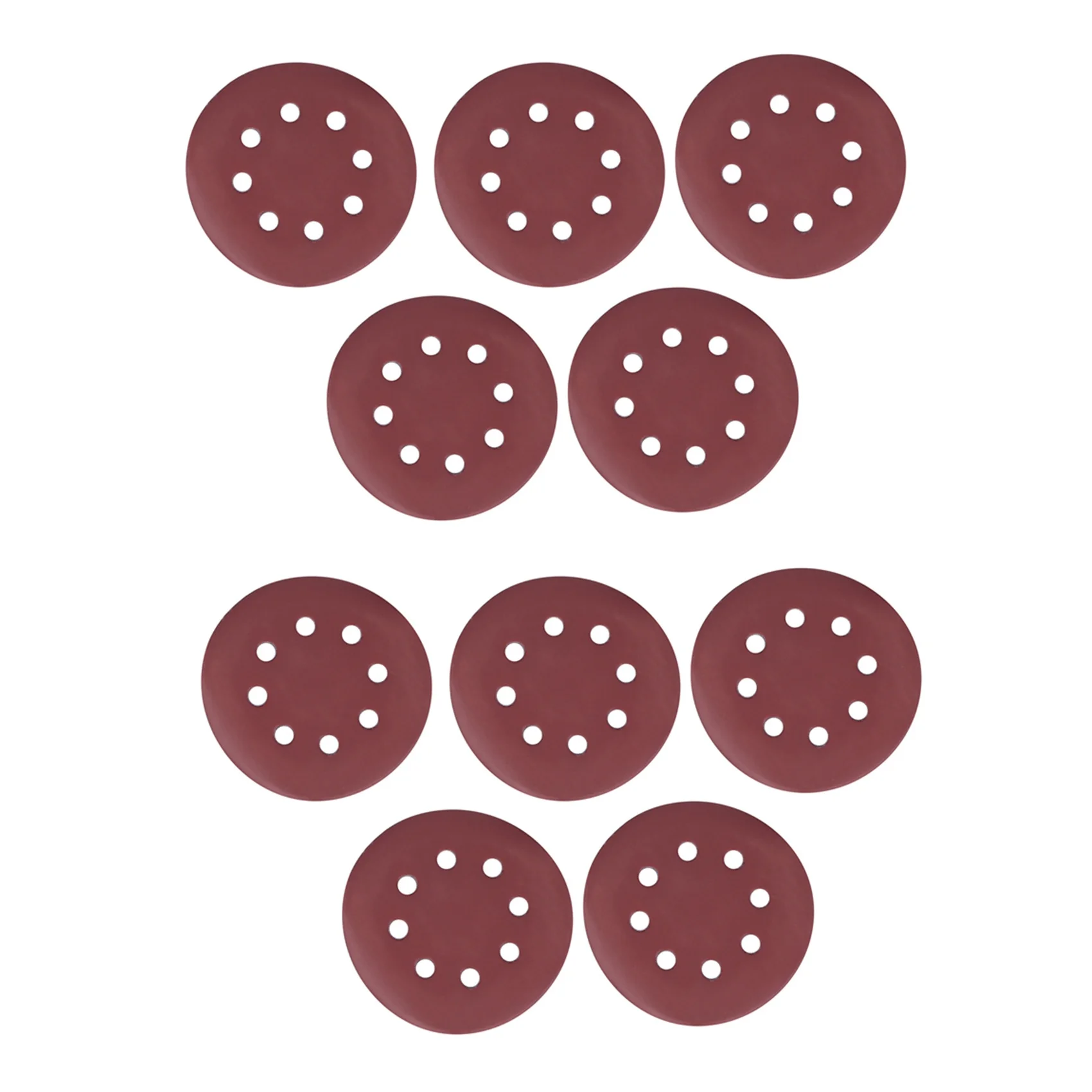 

AC23-50Pcs 5 Inch Sanding Discs 125Mm 8 Hole Sandpaper 800 1000 1200 1500 2000 Grit