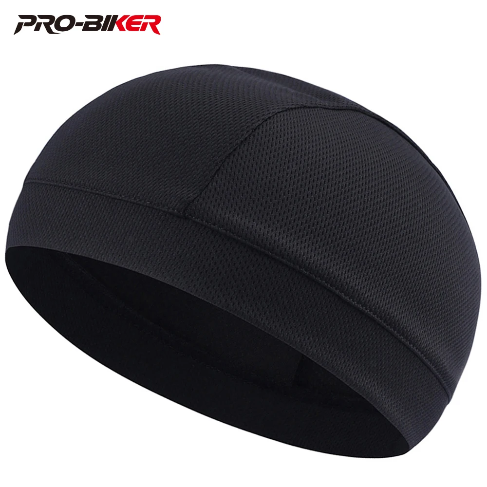 

Летняя мотоциклетная подкладка для шлема, маска для лица, мужская и женская дышащая, быстросохнущая, влагоотводящая, шлем, шапка с черепом, шапка