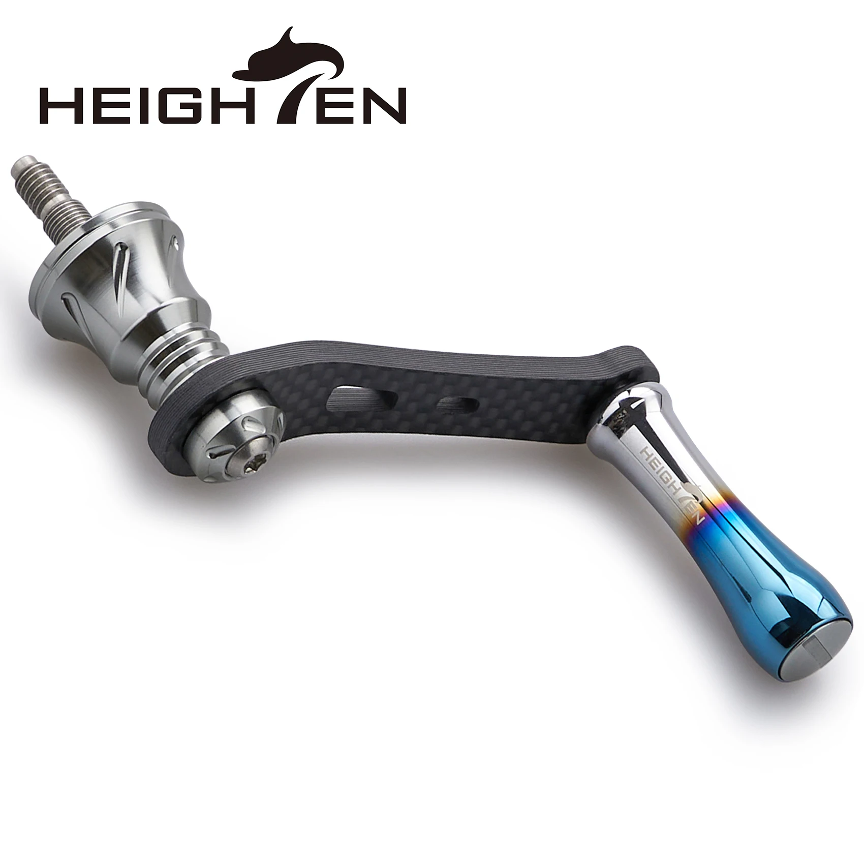 

HEIGHTEN 42mm Spinning Reel Carbon Handle With 11mm Knob for Shimano Vanford and Daiwa Exist